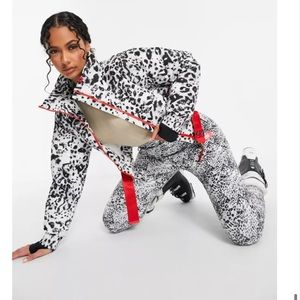 ASOS WINTER JACKET WITH MATCHING HAT